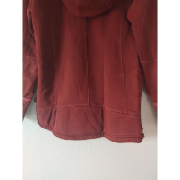 Kuhl Women's Size XS Cranberry Red Asymmetric  Zip Front Hooded Jacket - Picture 4 of 10